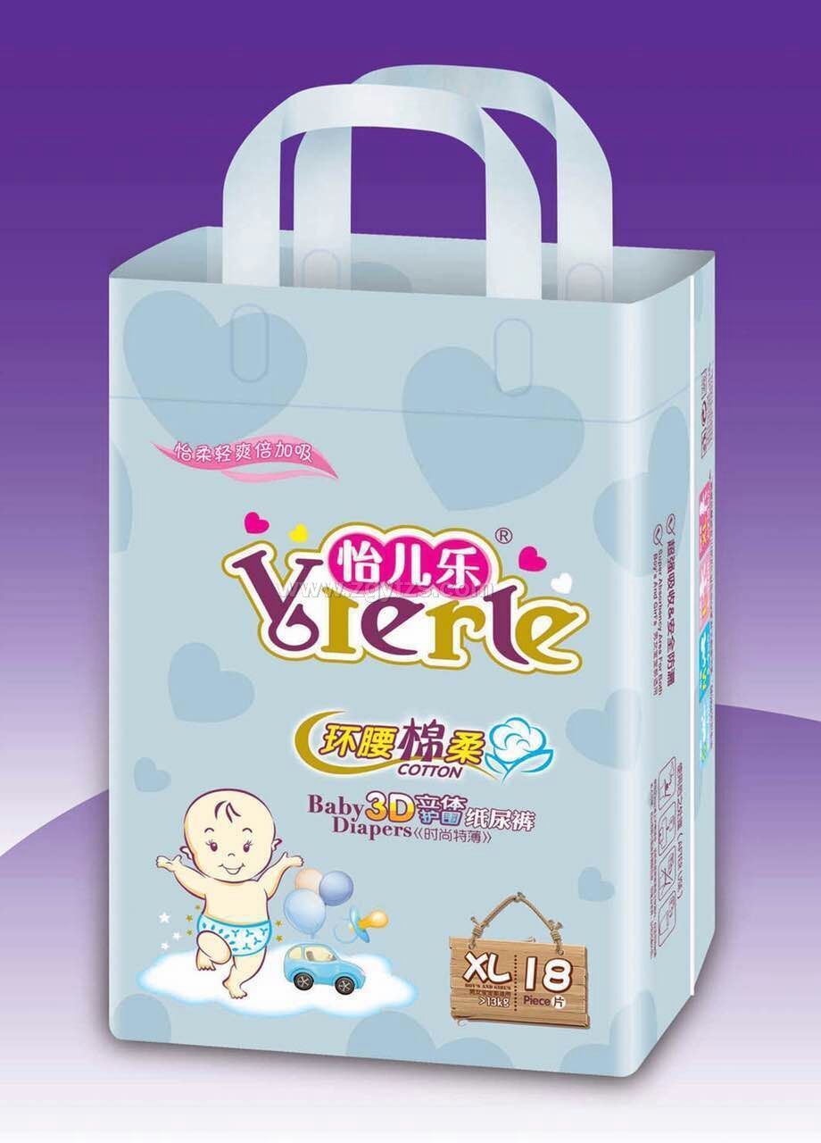 怡兒樂3D立體護圍紙尿褲XL18