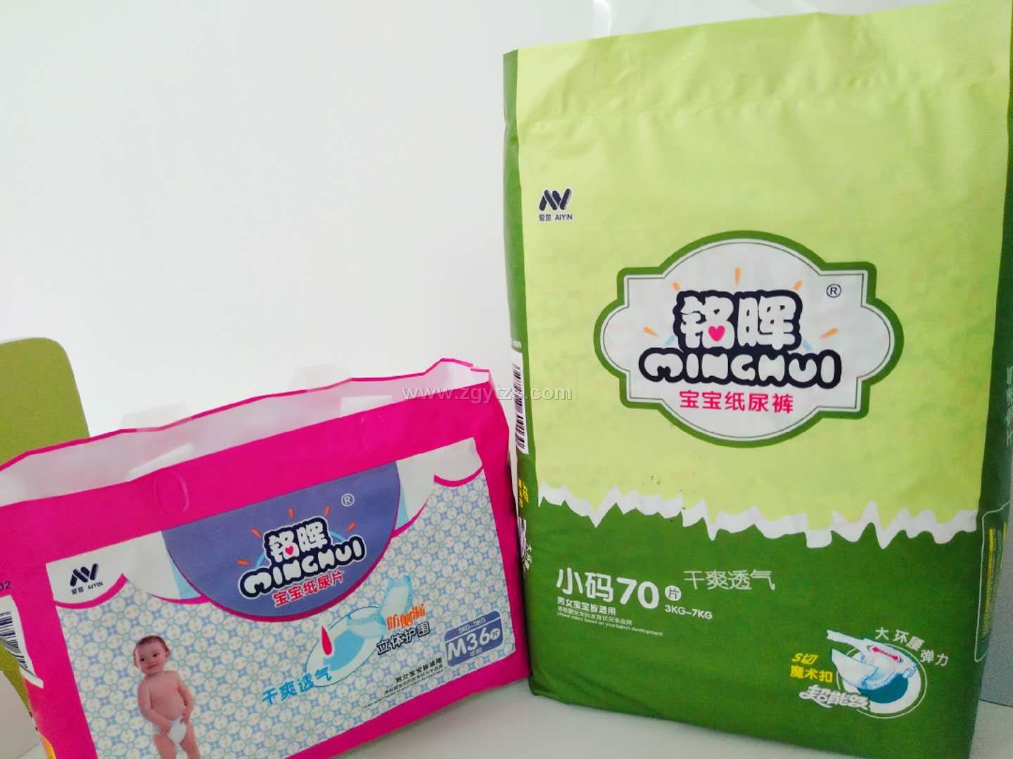 銘輝棉柔吸收紙尿褲 M碼60片