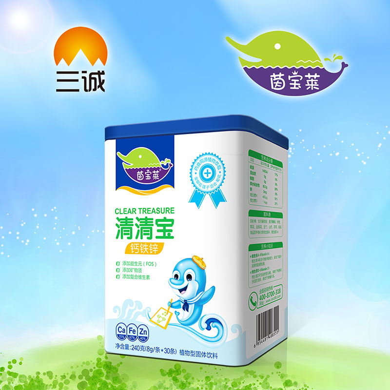 茵寶萊鈣鐵鋅清清寶-罐