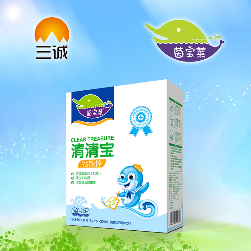 茵寶萊鈣鐵鋅清清寶-盒