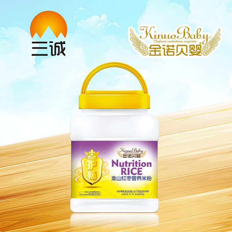 金諾貝嬰淮山紅棗營養米粉