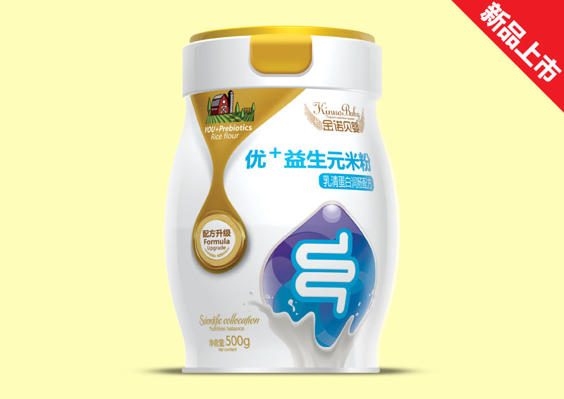 金諾貝嬰益生元優益生元米粉乳清蛋白配方桶裝