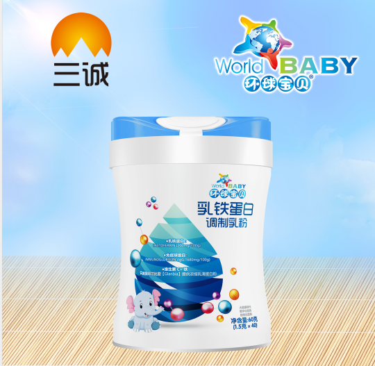 環(huán)球寶貝環(huán)球乳鐵蛋白調制粉