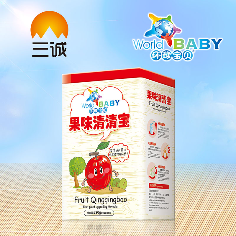 環(huán)球?qū)氊愄O果味果味清清寶