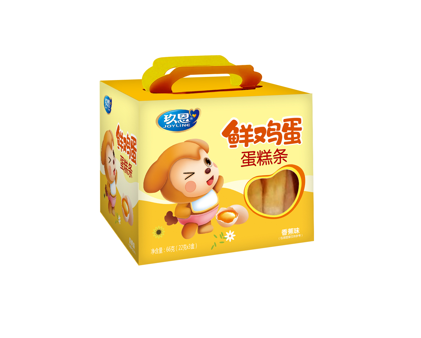 玖恩薯條蛋糕香蕉味