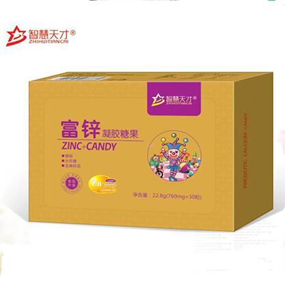 智慧天才富鋅凝膠糖果