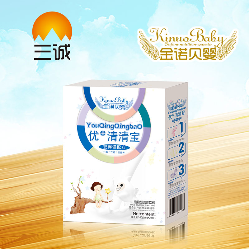 金諾貝嬰優清清寶奶伴侶配方盒裝