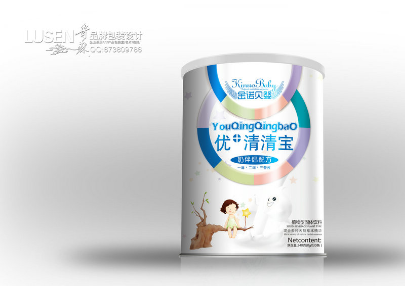 金諾貝嬰優清清寶奶伴侶配方桶裝