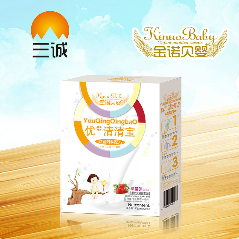 金諾貝嬰優清清寶益智開味配方盒裝