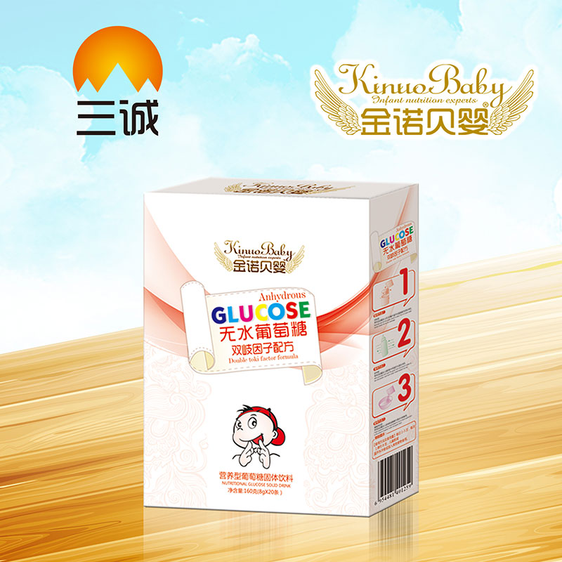 金諾貝嬰無水葡萄糖雙岐因子配方盒裝