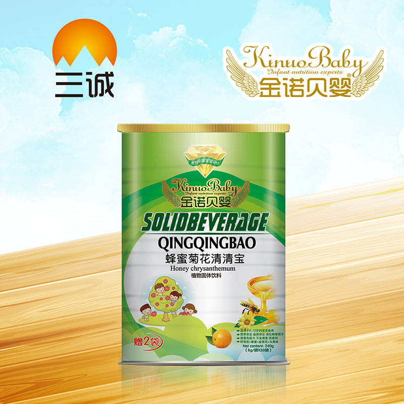 金諾貝嬰蜂蜜菊花清清寶8gX32