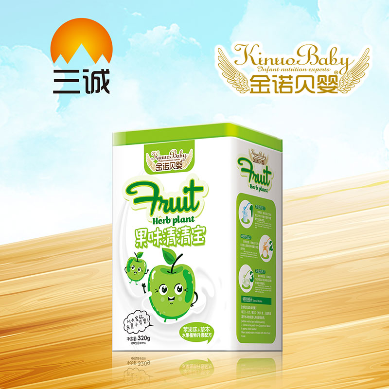 金諾貝嬰果味清清寶蘋果味