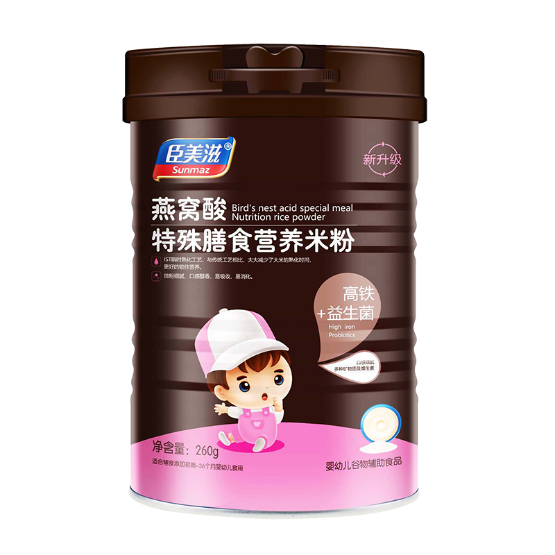 臣美滋燕窩酸特殊膳食米粉-高鐵+益生菌