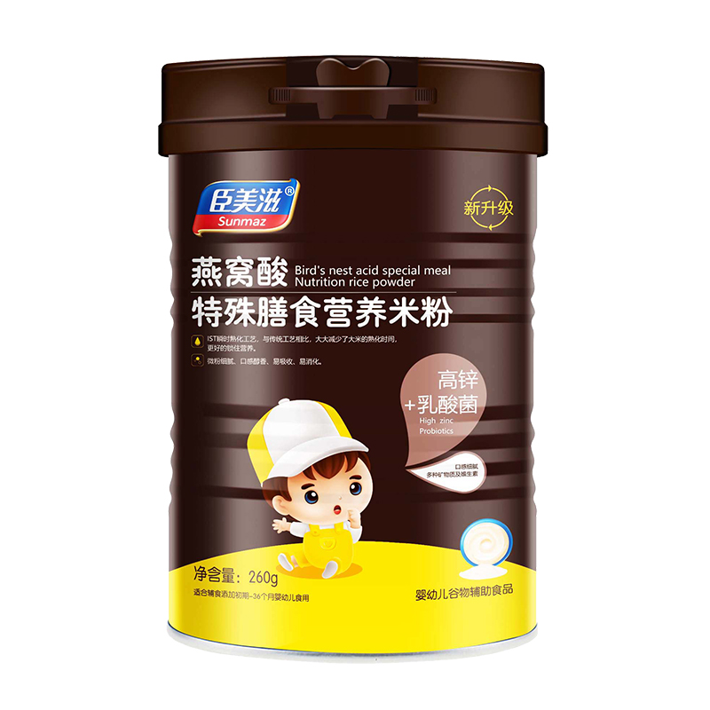 臣美滋燕窩酸特殊膳食米粉-高鋅+乳酸菌