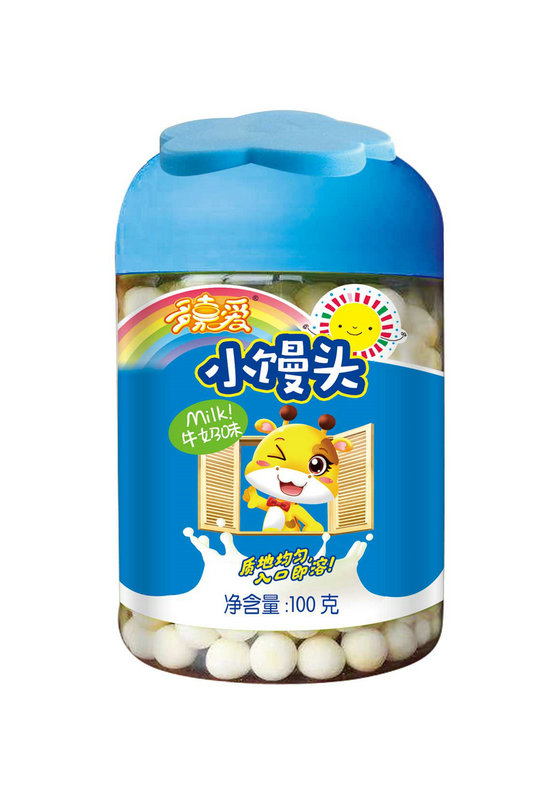 多嘉愛牛奶味小饅頭