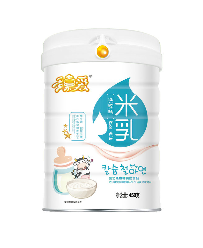 多嘉愛鐵鋅鈣營養(yǎng)米乳聽裝