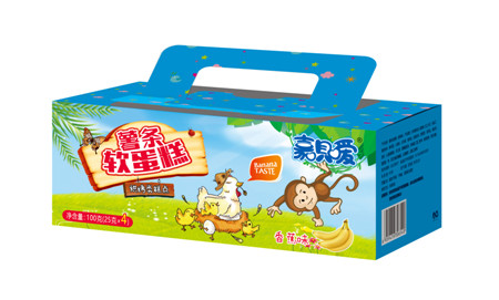 嘉貝愛香蕉味薯條蛋糕