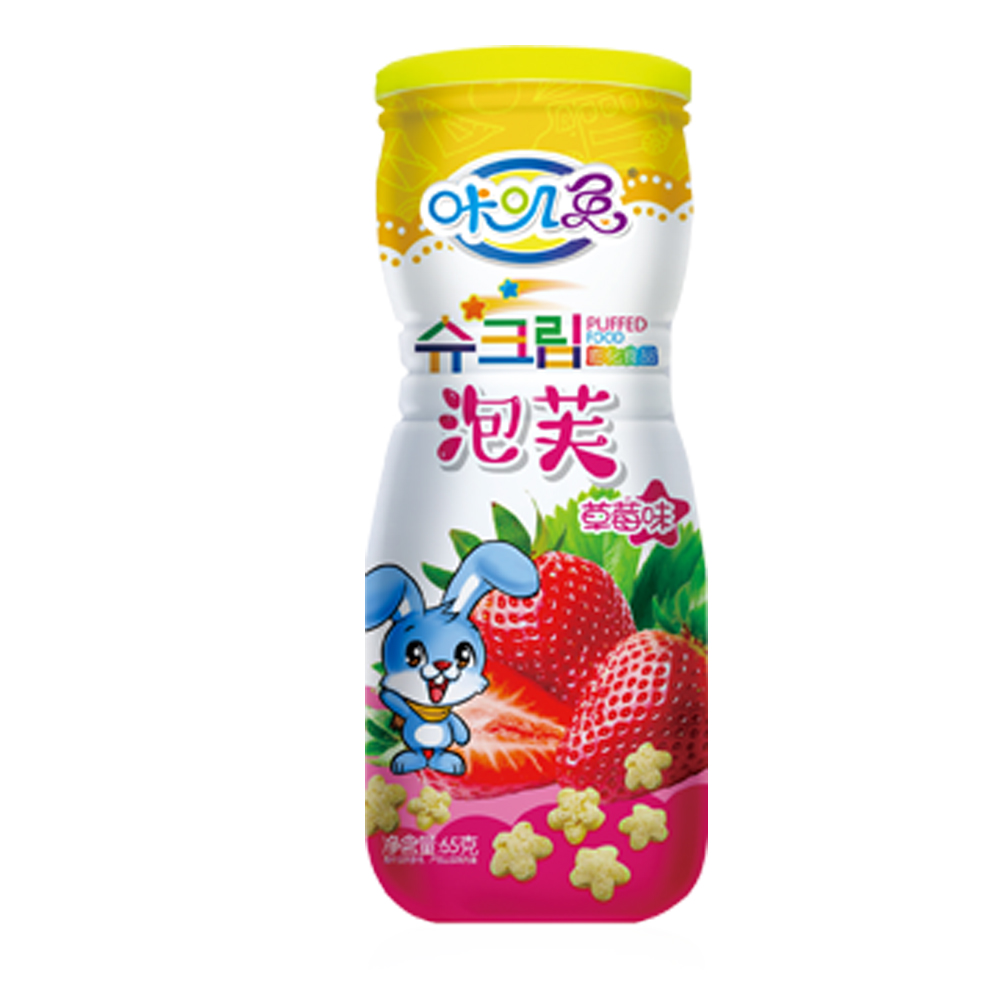 咔嘰兔草莓味泡芙