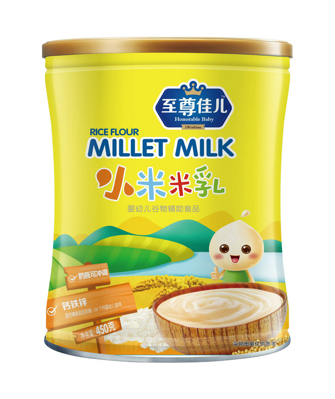 至尊佳兒小米米乳聽裝-鈣鐵鋅