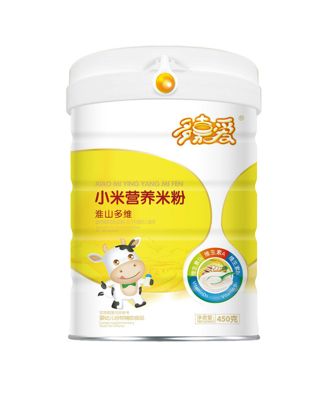 多嘉愛淮山多維小米營養米粉聽裝