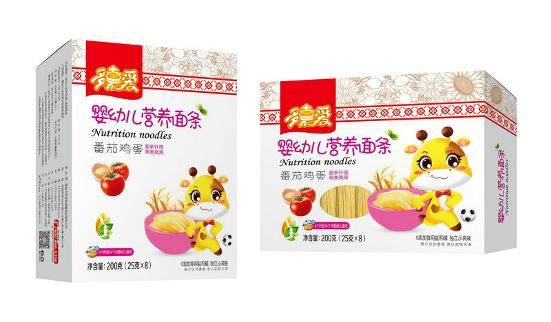 多嘉愛番茄雞蛋嬰幼兒營養面條