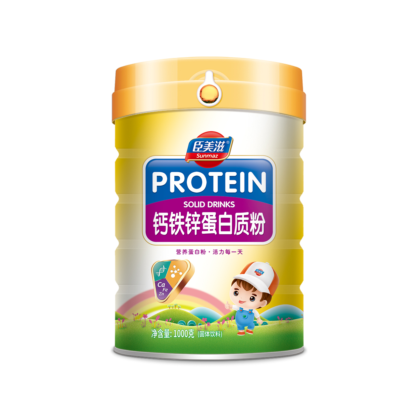 臣美滋鐵鋅鈣蛋白質(zhì)粉